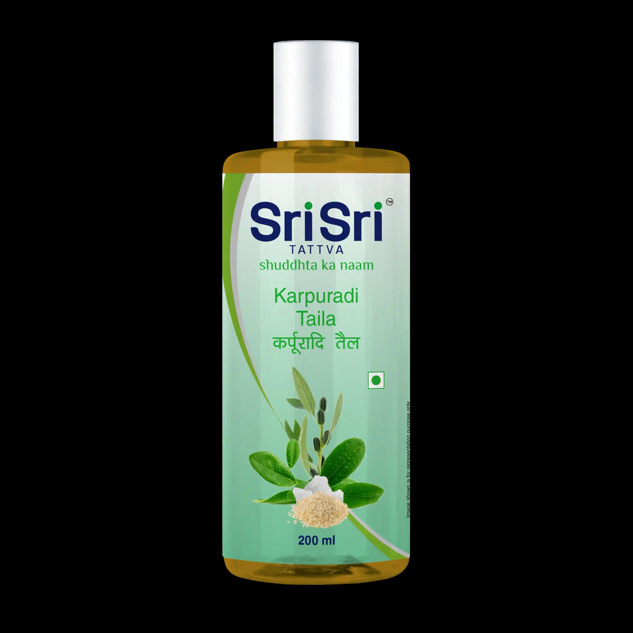 Sri Sri Tattva Karpuradi Taila, 200 ml