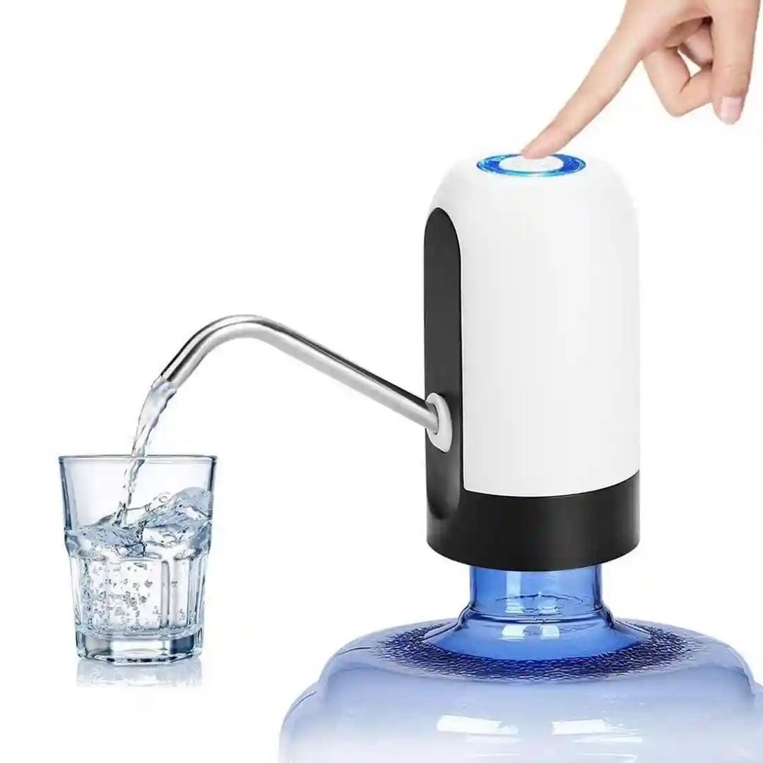 H HANUMANT ENTERPRISE Wireless Water Can Dispenser Pump I Automatic Drinking Water Bottle Pump I with Portable USB Charging Cable I Hassle-Free, Easy Clean I for Home, Kitchen, Living Room, Office