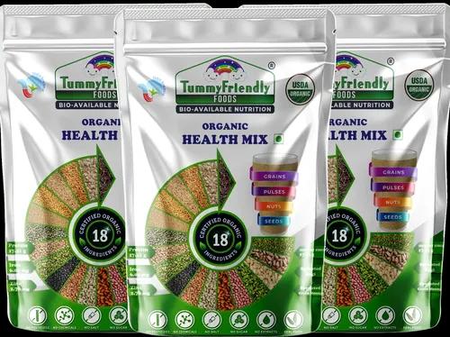 Tummyfriendly Foods 100% Organic Health Mix For Kids And Adults. No Chemicals, No Pesticides, No Gmo 2400 G (Pack Of 3)