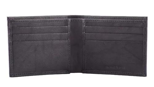 Talia Montana Slimfold Leather Wallet - Black