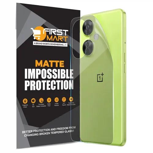 FIRST MART Screen Protector for OnePlus Nord CE 3 Lite 5G - Edge to Edge Back 4 Layer Ultra Thin Unbreakable Membrane - Case Friendly Screen Coverage & Installation Kit (Matte)