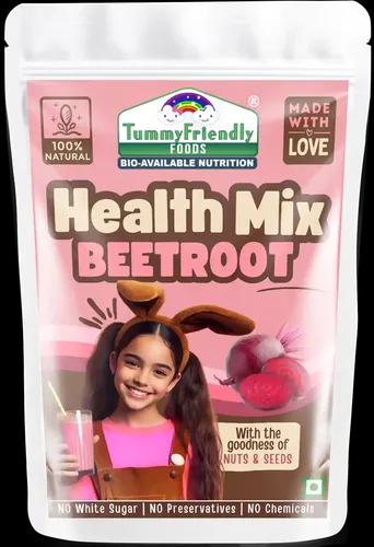 Tummyfriendly Foods Organic Beetroot Health Mix Powder For Baby Kids 2 Year Old | Baby Food For 2+ Year Old | Maximum Nutrition From Real Food. Available In Trial Baby Packs Too. 300G