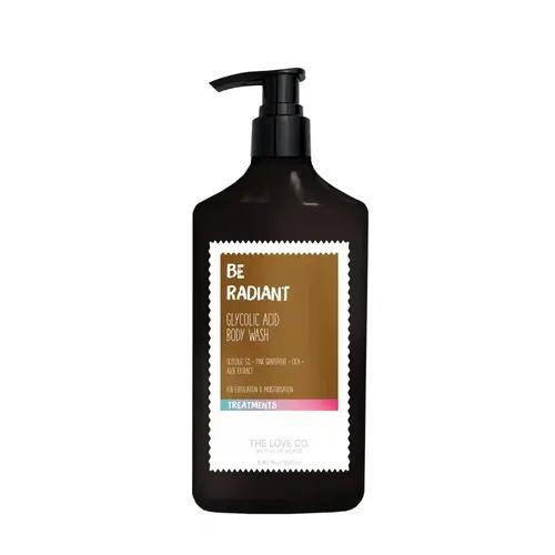 THE LOVE CO. Be Radiant Glycolic Acid Body Wash - 250Ml