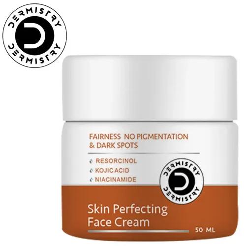 Dermistry  Pigmentation Removal Fairness Face Cream And Kojic Acid Niacinamide And Blemishes Dark Spots Correcting Uneven Tone Melasma Dull Skin Removal And Glowing Brightening Moisturizer And Men Women 50Ml