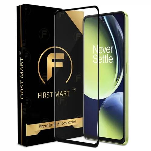 FIRST MART Premium Tempered Glass for OnePlus Nord CE 3 Lite 5G / Realme C55 / Narzo N55 5G with Edge to Edge Coverage and Easy Installation Kit, Pack of 1