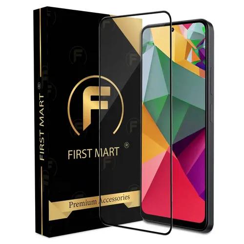 FIRST MART Premium Tempered Glass for Redmi Note 12 5G / Redmi Note 12 4G with Edge to Edge Coverage and Easy Installation Kit, Pack of 1