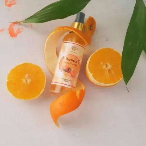 Facial Tonic Mist Vitamin C Anti Pigmentation Orange peel (Pack of 4)