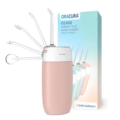 ORACURA Compact PLUS Water Flosser OC400 - Peach