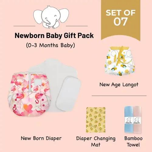 Snugkins NewBorn Baby Gift Pack - Set of 7